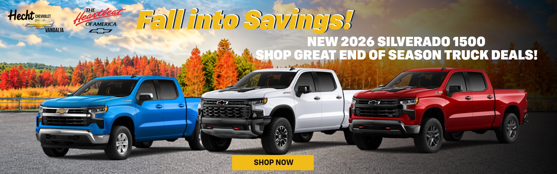 2026 Chevy Silverado 1500 Hot Truck Summer Savings!