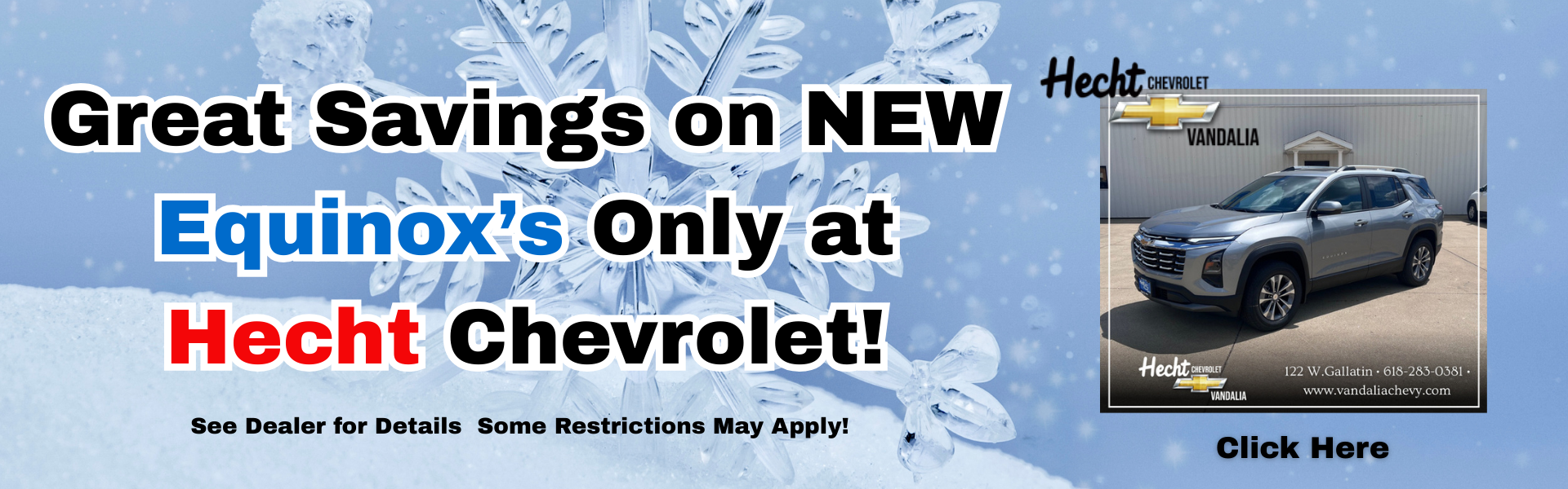 Nov. equinox banner 2025 new vehicls