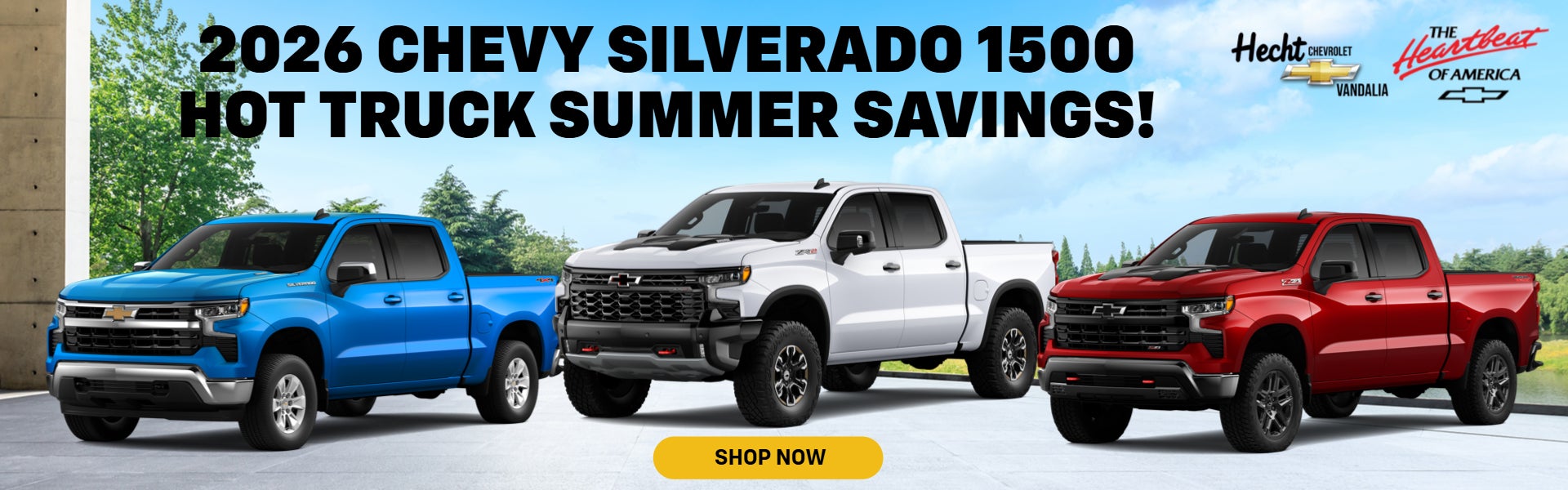2026 Chevy Silverado 1500 Hot Truck Summer Savings!